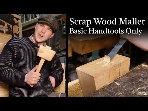 Beginner Woodwork Project - Making a Scrap Wood Mallet