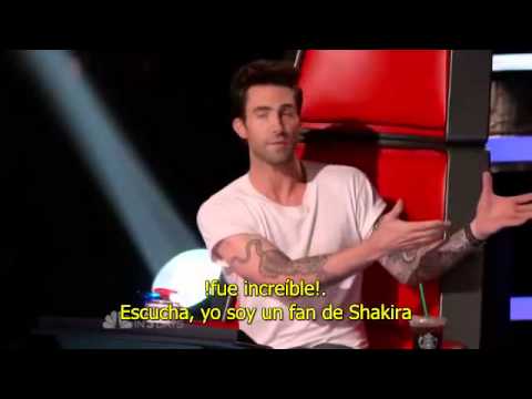 Monique Abbadie - Loca -  The Voice [Spanish Subtitles]