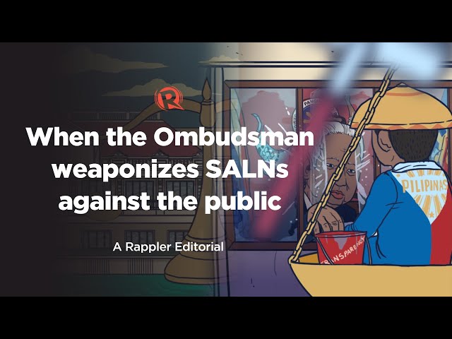 [EDITORIAL] When the Ombudsman weaponizes SALNs against the public