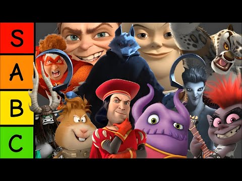 Ranking Every DreamWorks Villain
