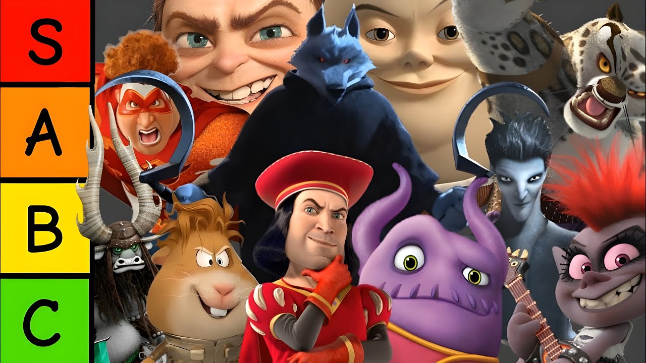 Ranking Every DreamWorks Villain (Worst to Best)