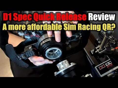 D1 Spec QR review. A more affordable Quick Release for sim racing?