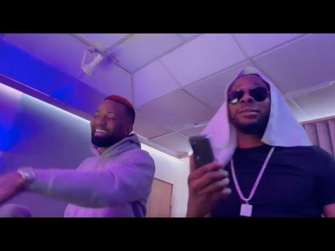 Konshens Dexta Daps and Kemar Highcon studio vibes