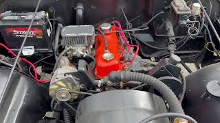 1981 Jeep CJ-5- Engine view & Idle