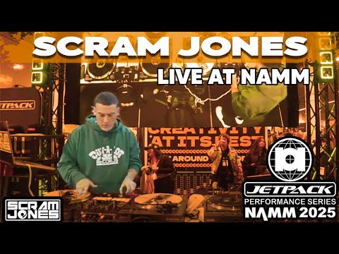 Scram Jones Live DJ Set at NAMM 2025 | JetPack Bags x Beat Junkies Performance Series