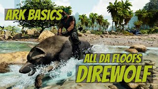 Direwolf - Ark Ascended Basics - Beginner's Guide - EVERYTHING YOU NEED TO KNOW!