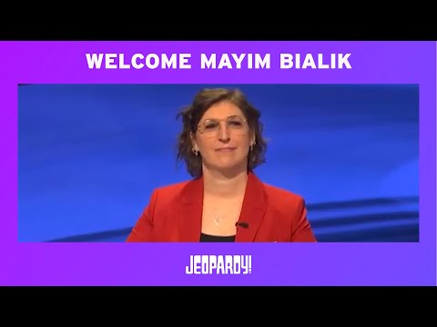 Mayim Bialik Starts As Jeopardy! Guest Host | JEOPARDY!