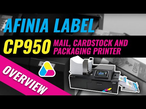 CP950 Envelope and Packaging Printer » Afinia Label - Make Your Own Labels