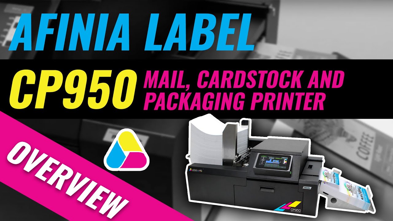 Afinia CP950 Envelope Packaging and Box Color Label Printer SKU: 35256
