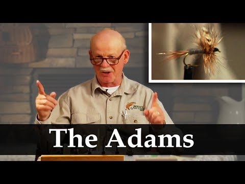 Bob Jacklin: The Adams classic fly tying pattern video tutorial