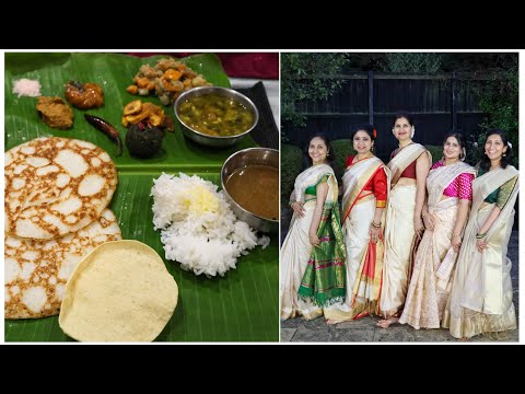 Onam Sadya with Friends at Home | Easy Dinner Recipes Indian | Learn Cooking for Beginners