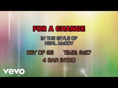 For A Change - Neal McCoy