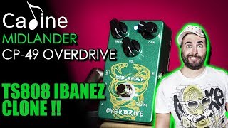 Video thumbnail for MIDLANDER CP-49 OVERDRIVE - Cheap Affordable pedal by Caline Technology by Mad Steex Production