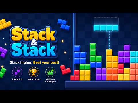 Stack & Stack : Block Tower video thumbnail