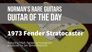 Video thumbnail for 1973 Fender Stratocaster | Guitar of the Day by Normans Rare Guitars