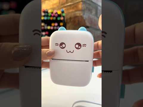 So satisfying this Mini Thermal Printer  🥰 Link In Bio 🖨️ #viral #students #miniprinter