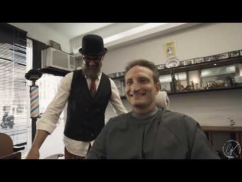 Barbershop commercial - cinematic/modern style