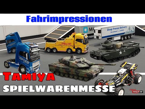 Fahrimpressioen - Tamiya präsentierte Neuheiten - Spielwarenmesse