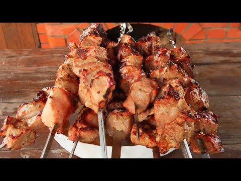 How To Make Pork Shashlik Like a Slav. BBQ Meat On Skewers. Best Recipe!