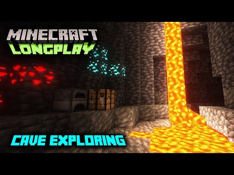 Minecraft Relaxing Longplay - Cave Exploring (No Commentary) [1.19]