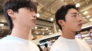(SUB) 마트에서 장보다 개싸워버림.
