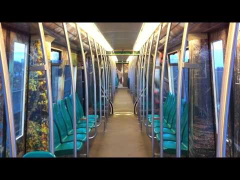 RET Metro Rit 5418 Lijn D - De Akkers-Heemraadlaan richting Rotterdam Centraal