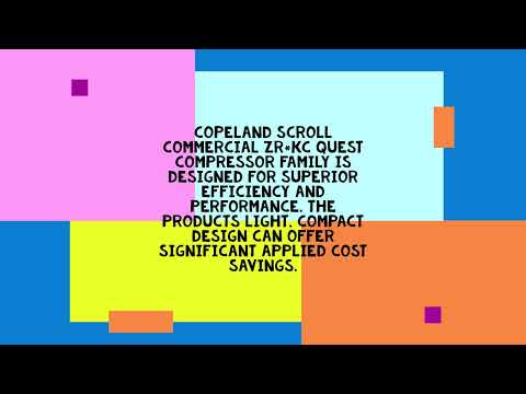 Copeland Scroll Compressor ZR310