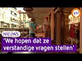 Boze omwonenden asfaltcentrale brengen doodskistje naar stadhuis in Nijmegen