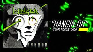 Winger - Hangin On (Lyrics In Description) #winger #rock #lyrics