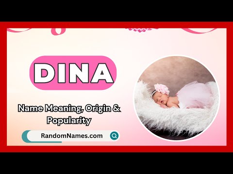 Dina - Baby Girl Name Meaning, Origin & Popularity - RandomNames.com