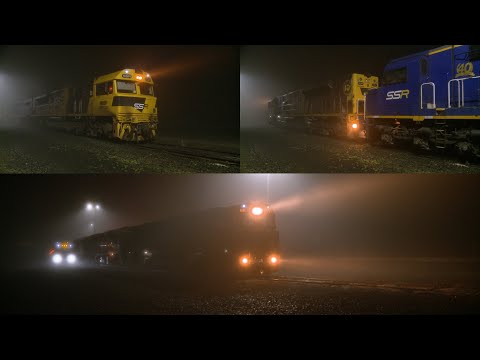 5KS2 SSR Grain Train Refuels In Thick Fog With SSR101, C504 & SSR102 (17/7/2020) - PoathTV Railways