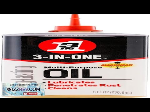 3 IN ONE Multi Purpose Oil 8 OZ