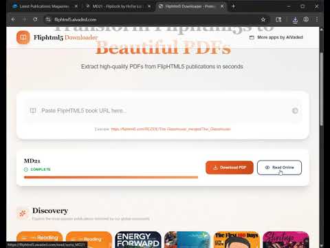FlipHTML5 PDF Downloader video thumbnail