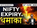 Nifty Prediction Bank Nifty Analysis For Thursday 12th June 2025 Nifty Tomorrow