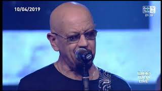 Enrico Ruggeri - Come lacrime nella pioggia (Radio Italia Live 10.04.2019)