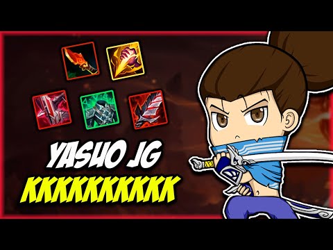 YASUO IMORTAL NA JUNGLE! - Yasuo Gameplay - League of Legends