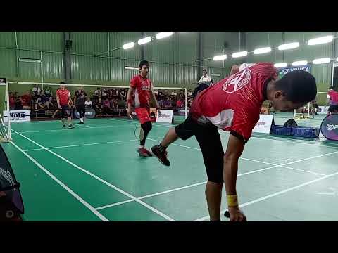 Badminton SBA Tournament QF Men's Double Open- Hazwan Arif / Ahsan Syarafi Vs Afiq Fahmi / Hafizulah