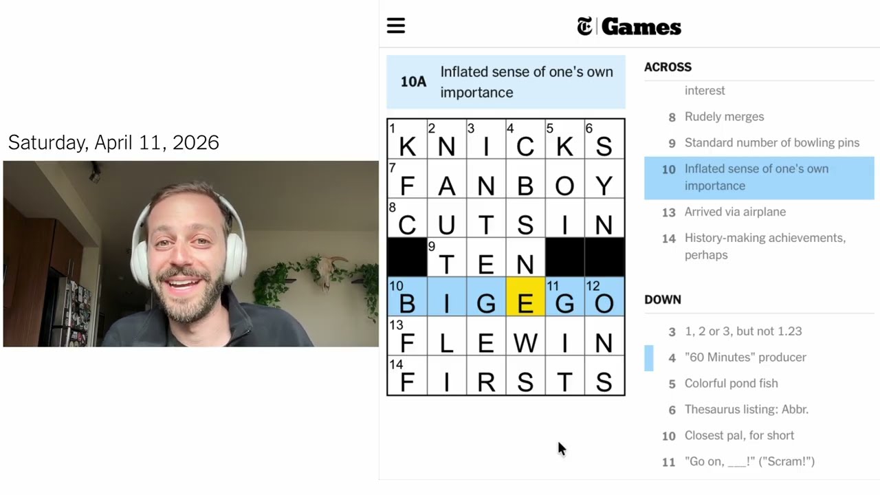 Comparing the NYT Saturday Long Mini Crossword to the new Midi Crossword | Saturday, April 11, 2026