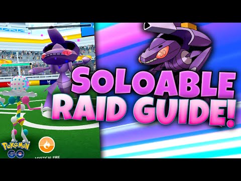 EASILY SOLO THIS MYTHICAL RAID!!  Pokémon GO Genesect Raid Guide!