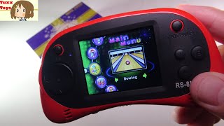 EASEGMER Kids Handheld Game Portable Video Game Player w/ 200 Games - PERFECT FOR CHRISTMAS HOLIDAYS
