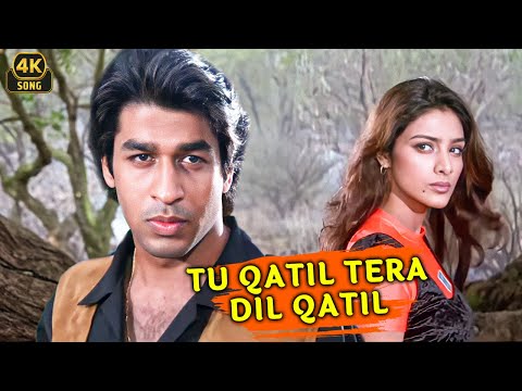 Tu Qatil Tera Dil Qatil 4k ❤ | Do Hazaar Ek | Udit Narayan & Kavita Krishnamurthy | Romantic Song
