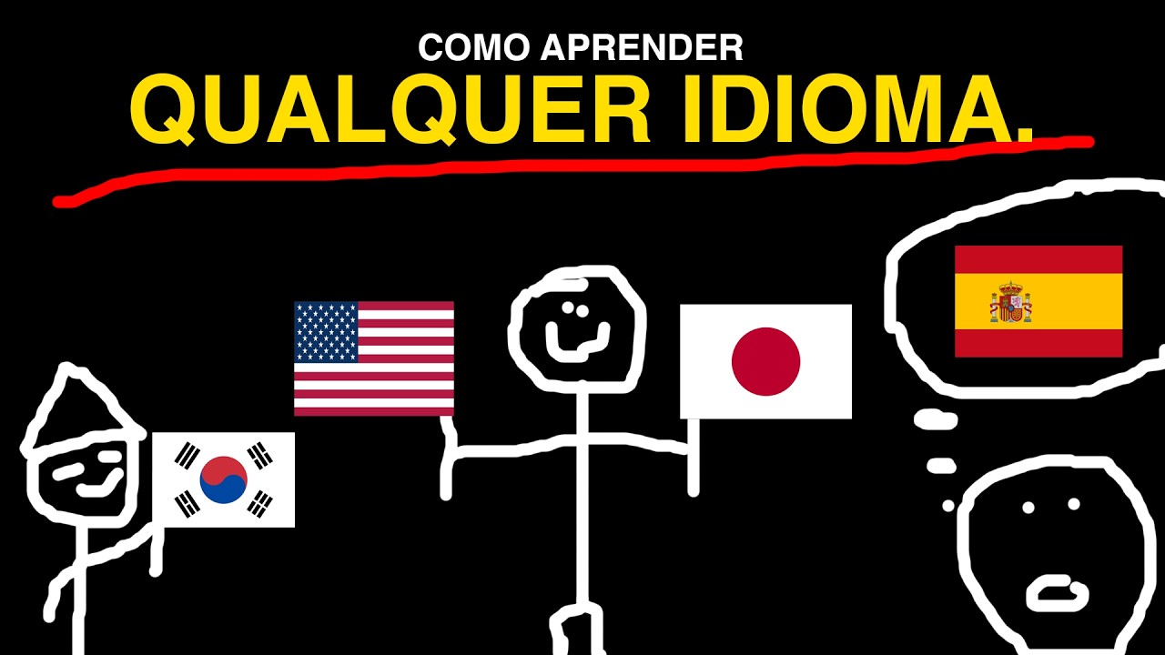 APRENDER qualquer IDIOMA é bem fácil, na real