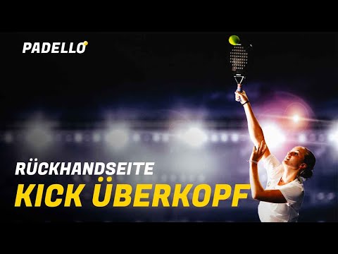 Kick overhead shots on the backhand side | Padel Tennis