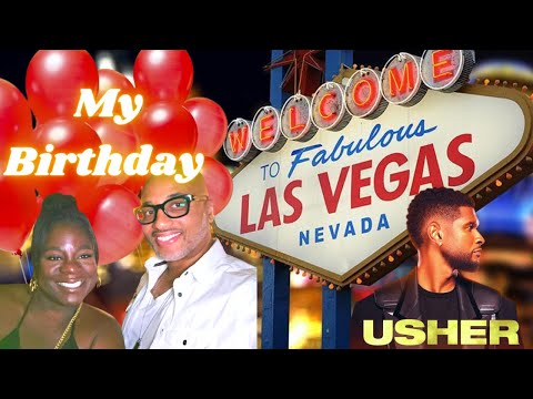 Vegas Birthday Vlog | Usher | D-Nice Concerts | Marriott | Black Love | Night Life | Janiece Styles