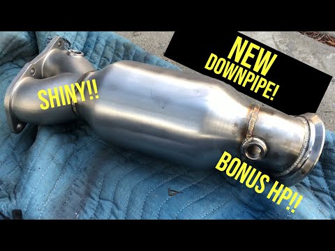 New Catted Downpipe for the BMW 335i xDrive!