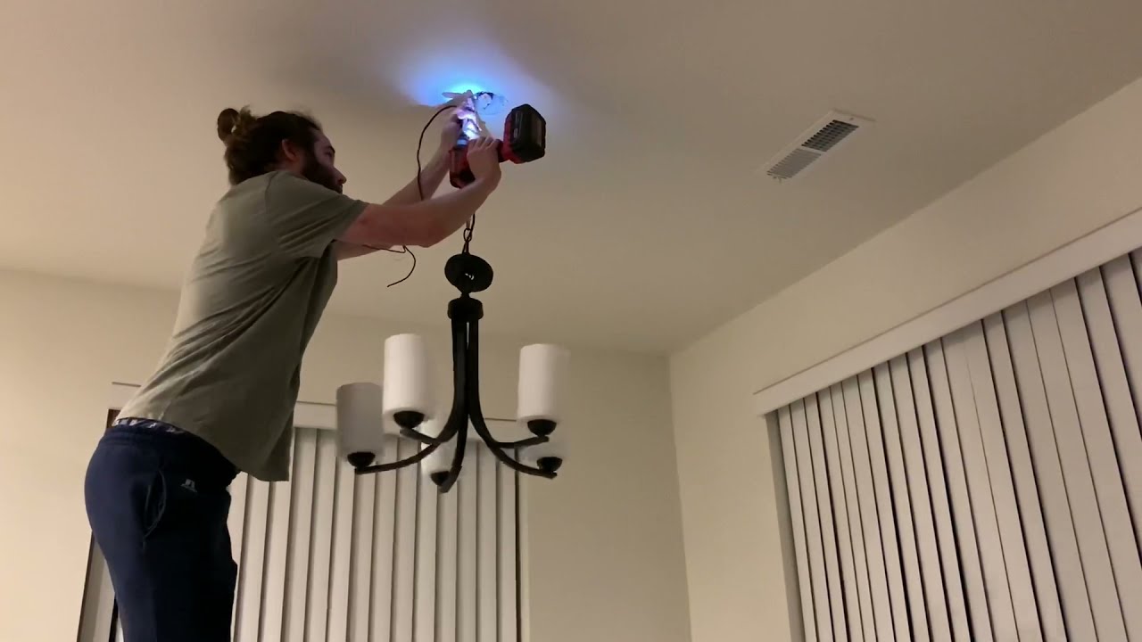 How To Raise A Chandelier