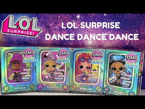 LOL Surprise Dance Dance Dance OMG Dolls Unboxing Video
