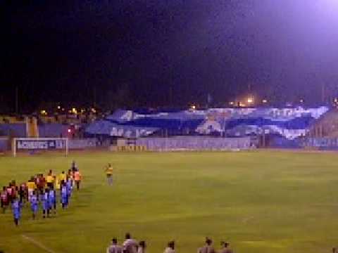 "TELÓN DE LOS BRAVOS DEL MORRO - LBDM ARICADICTOS" Barra: Los Bravos del Morro • Club: San Marcos de Arica