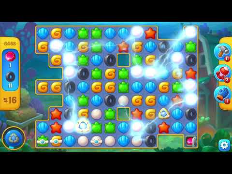 [FISHDOM Walkthrough] Level 6468 Super Hard (Qua màn - Fishdom)