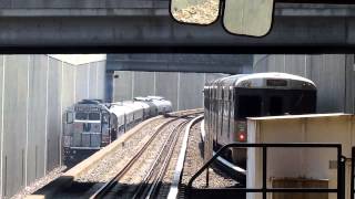 preview picture of video 'NJT ACL Train Racing PATCO in Haddonfield Trench'